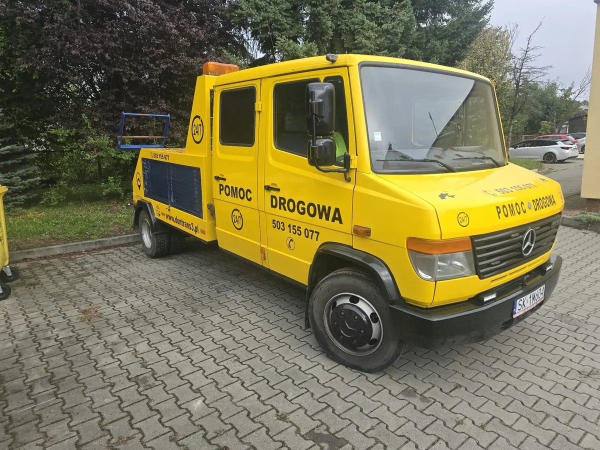 Nowy holownik pomocy drogowej Don-Trans w Katowicach